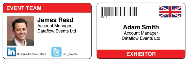 photo id badge template